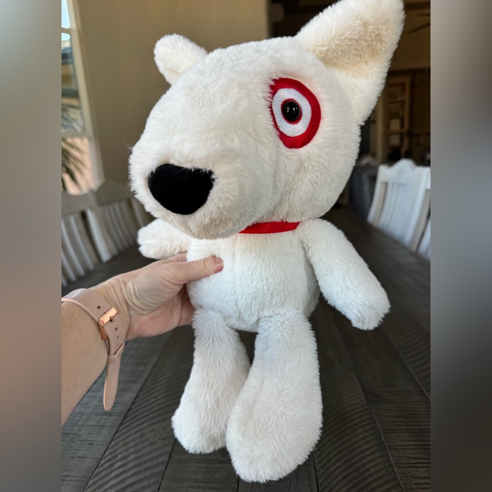 Target Bullseye Plush Dog - Target Mascot - Target Merch